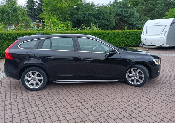 Volvo V60 cena 43777 przebieg: 178000, rok produkcji 2014 z Rydzyna małe 232